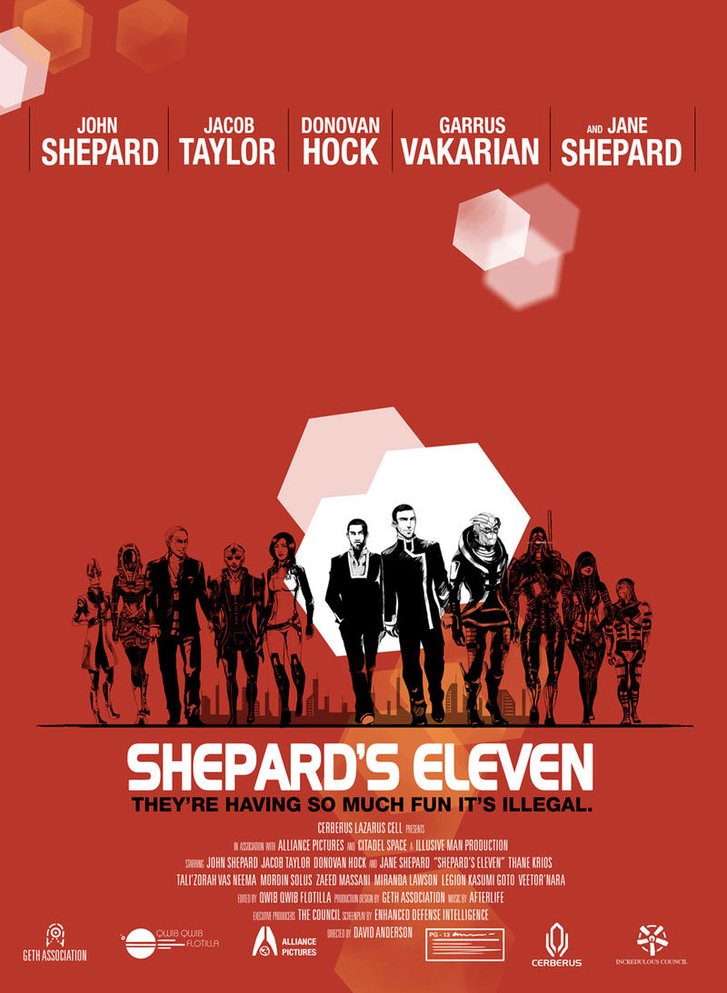 Illustration for article titled Mass Effect's Star-Studded Ensemble Is Looking Swank